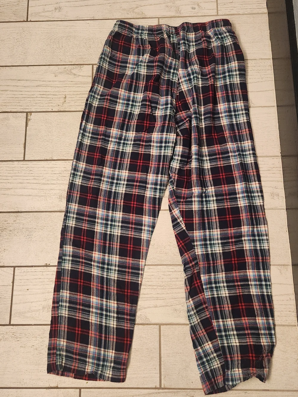 Polo Ralph Lauren Sleep Pants Mens Medium M Plaid Flannel Pajama Bottoms Cotton